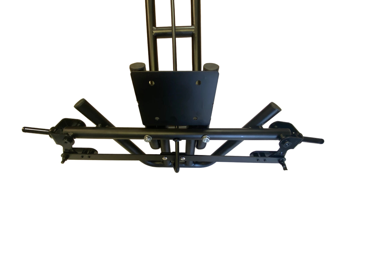 Front Steering Kit + 12" Red Alloy Wheels & Rear Axle