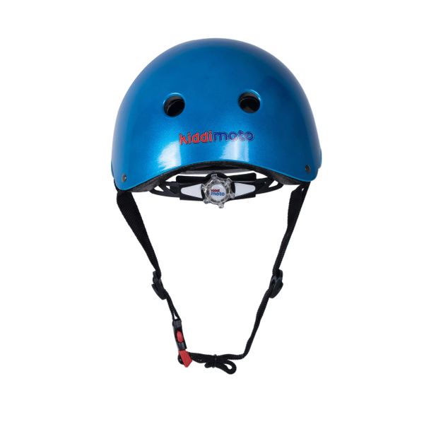 Metallic Blue Kids Bike Helmet
