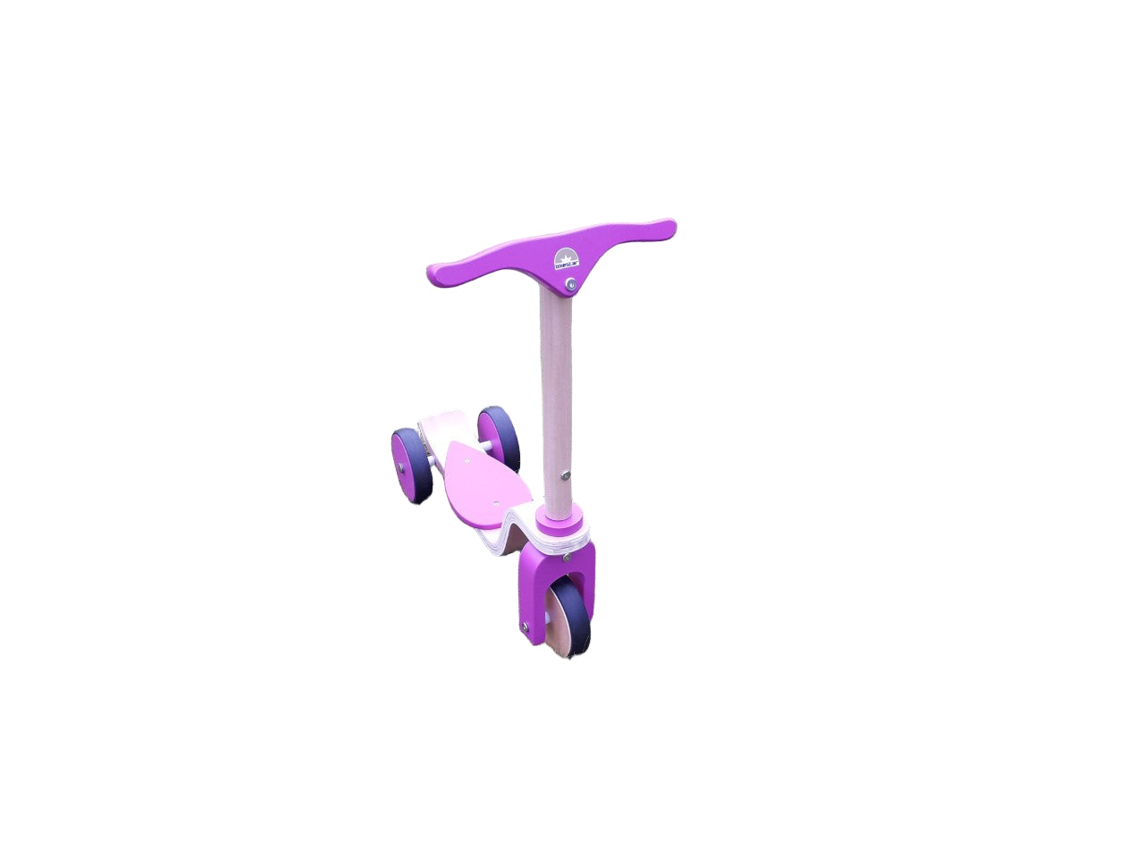Berry Pink Wooden Scooter