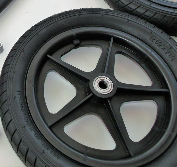 12" Wheels & Axle Set