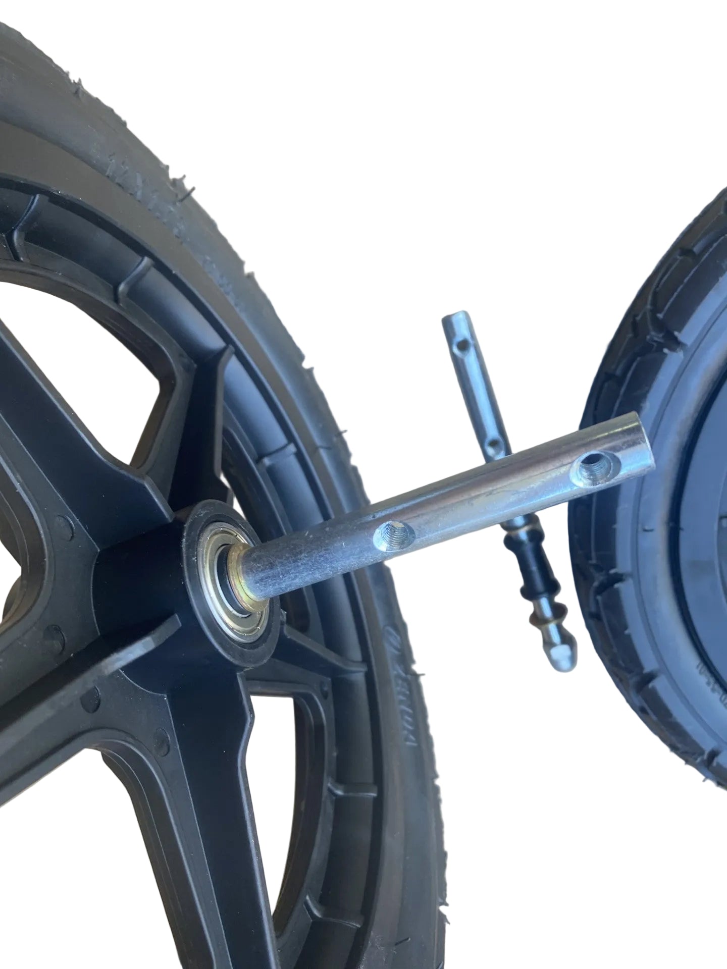 30cm Wheels & Stub Axle Set + Free Seat Pad.