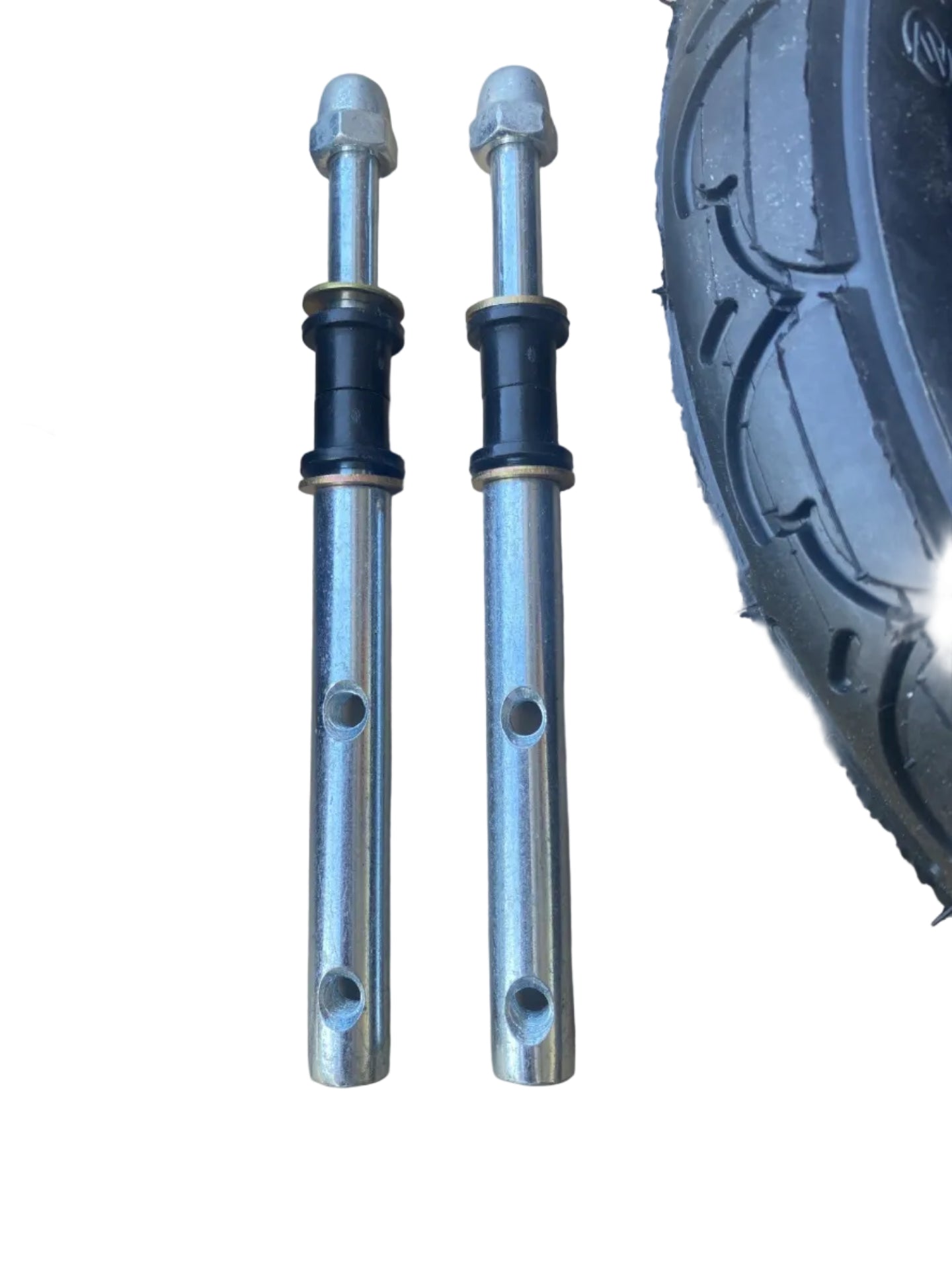 30cm Wheels & Stub Axle Set + Free Seat Pad.