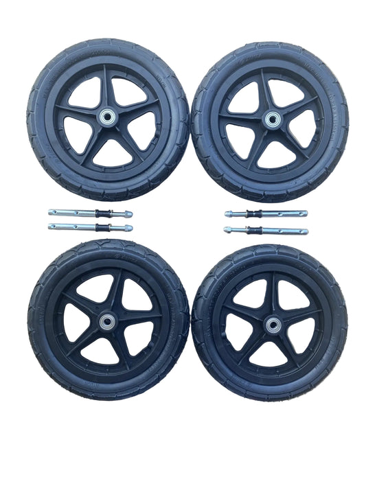 30cm Wheels & Stub Axle Set