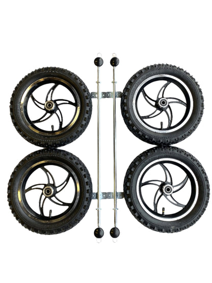 12" Alloy Go Kart Wheels & Axle Set