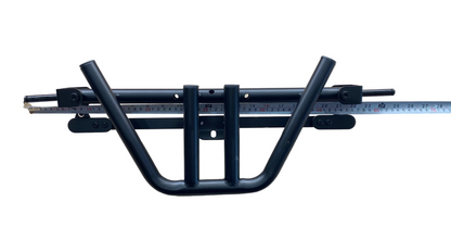 Front Steering Kit + 12" Red Alloy Wheels & Rear Axle