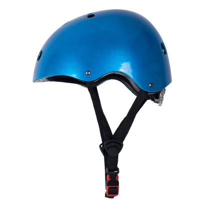 Metallic Blue Kids Bike Helmet