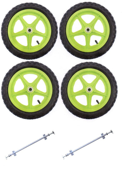 ATK Green Wheels & Axle Set