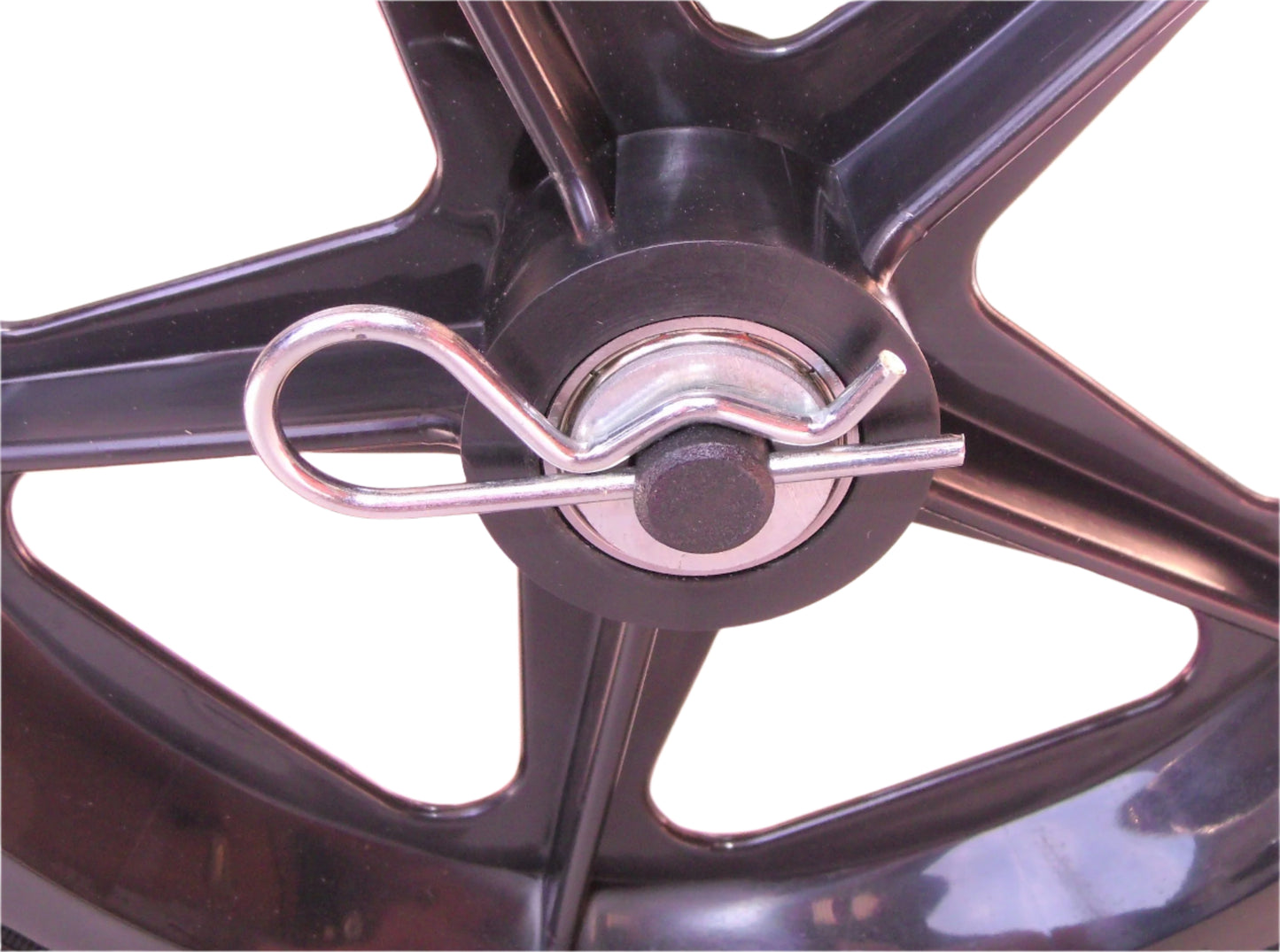 Dual Hand Brake Wheel & Axle Set with Front Bumper