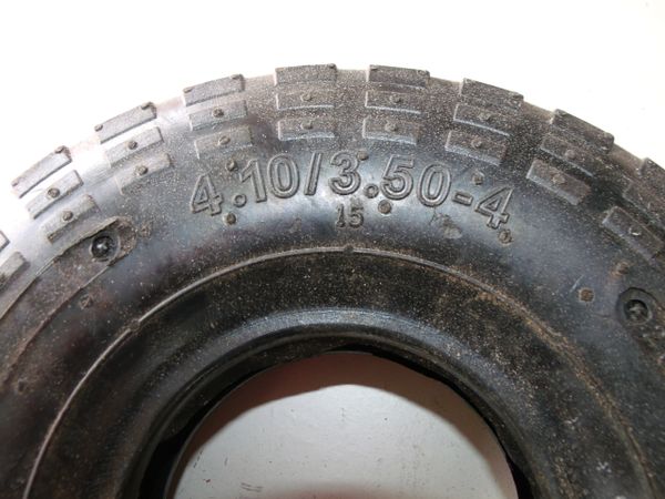 10" Replacement Pneumatic Tyre 4.10/3.50-4